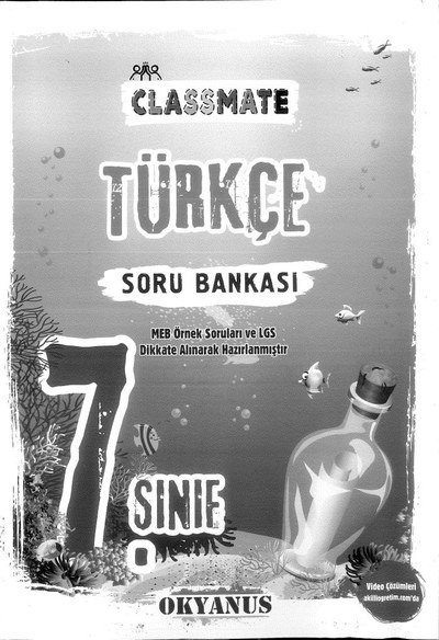 CLASSMATE TÜRKÇE SORU BANKASI