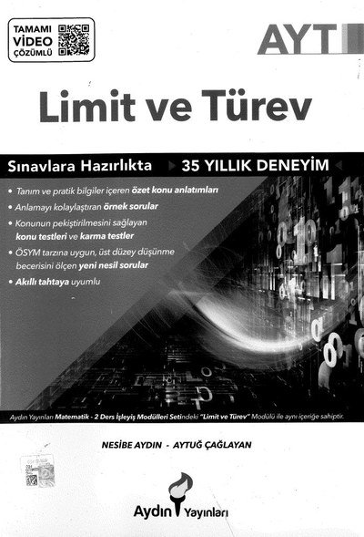 LİMİT VE TÜREV AYT Limon Fotokopi