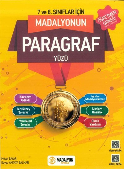 MADALYONUN PARAGRAF YÜZÜ