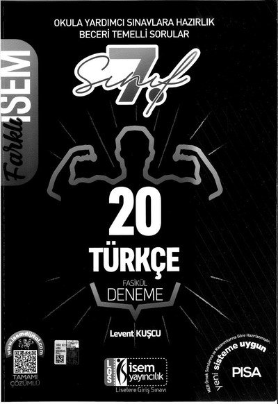 20 TÜRKÇE FASİKÜL DENEME Limon Fotokopi