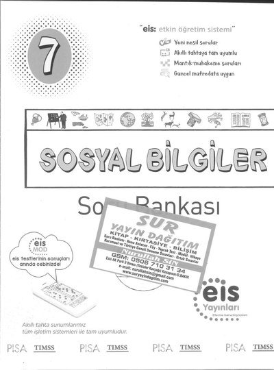 SOSYAL BİLGİLER SORU BANKASI Limon Fotokopi