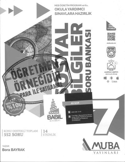 SOSYAL BİLGİLER SORU BANKASI Limon Fotokopi