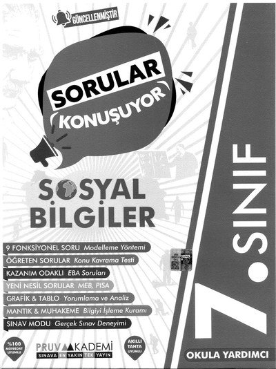 SORULAR KONUŞUYOR SOSYAL BİLGİLER Limon Fotokopi