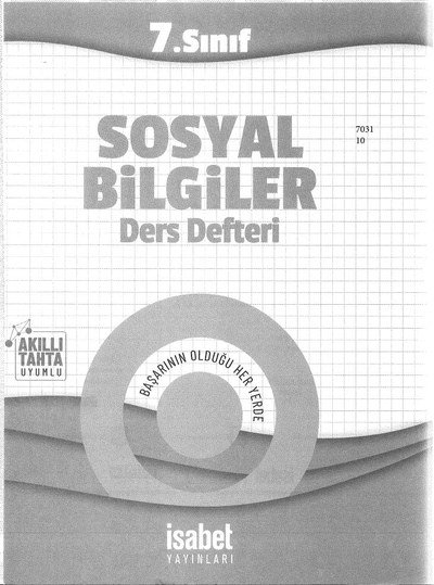 SOSYAL BİLGİLER DERS DEFTERİ Limon Fotokopi
