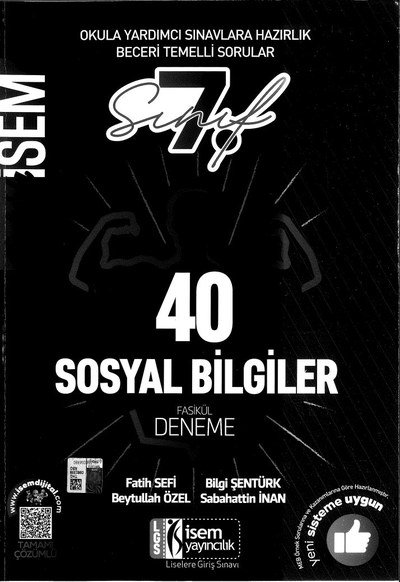 40 SOSYAL BİLGİLER FASİKÜL DENEME Limon Fotokopi