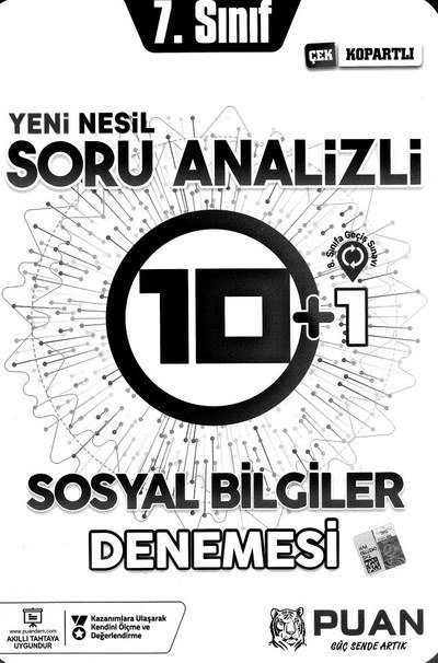 YENİ NESİL SORU ANALİZİ SOSYAL BİLGİLER DENEMESİ