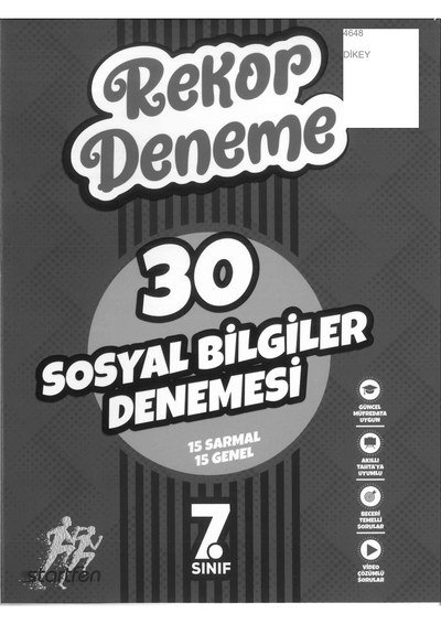 REKOR DENEME 30 SOSYAL BİLGİLER DENEMESİ Limon Fotokopi