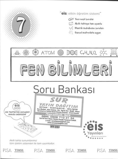 FEN BİLİMLERİ SORU BANKASI Limon Fotokopi