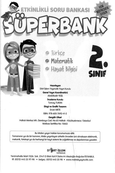 SÜPERBANK Limon Fotokopi