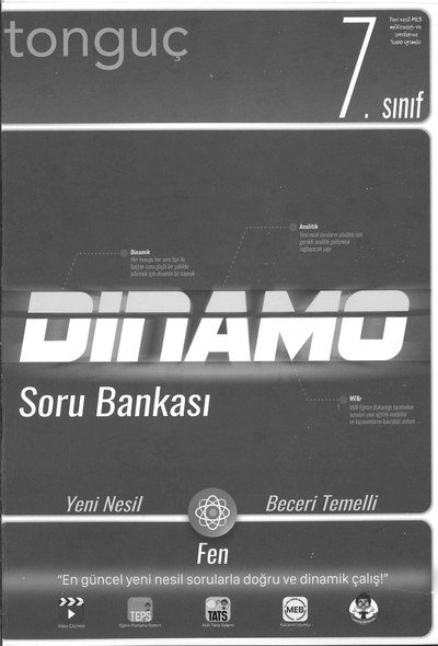 DİNAMO SORU BANKASI FEN BİLİMLERİ