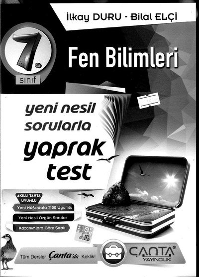 FEN BİLİMLERİ KONU TESTİ