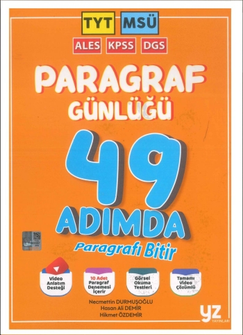 PARAGRAF GÜNLÜĞÜ 49 ADIMDA PARAGRAFI BİTİR Limon Fotokopi