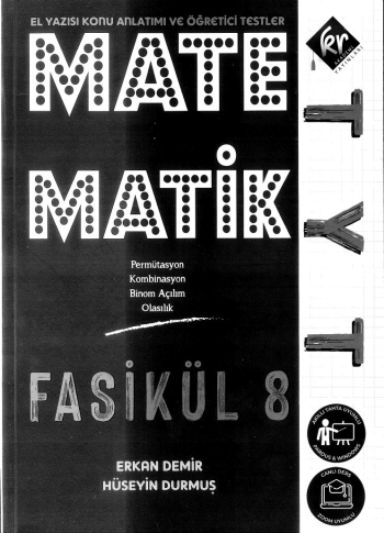 MATEMATİK FASİKÜL 8 (EL YAZISI KONU ANLATIMI VE ÖĞRETİCİSİ TESTLER)