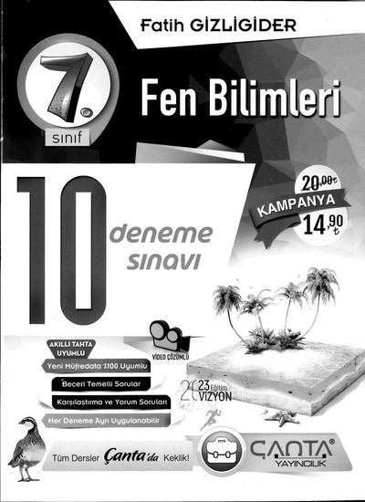 FEN BİLİMLERİ 10 DENEME SINAVI