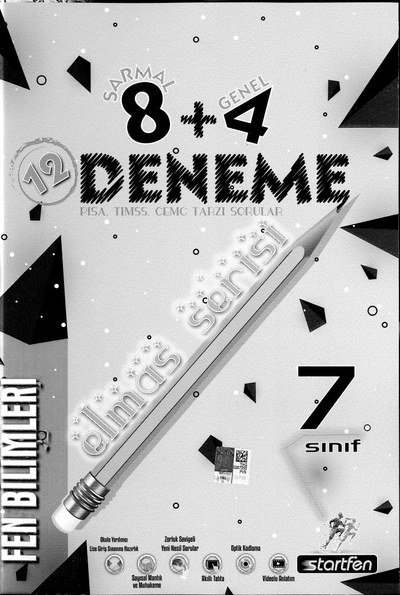 12 DENEME ELMAS SERİSİ FEN BİLİMLERİ Limon Fotokopi