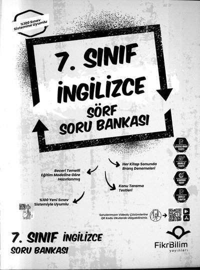 İNGİLİZCE SÖRF SORU BANKASI Limon Fotokopi