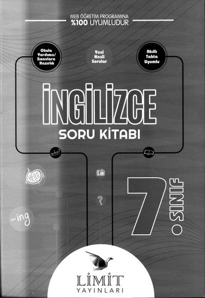 İNGİLİZCE SORU KİTABI Limon Fotokopi