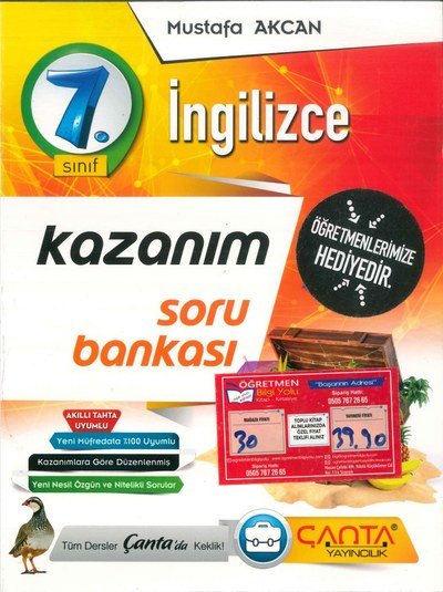 İNGİLİZCE KAZANIM SORU BANKASI Limon Fotokopi