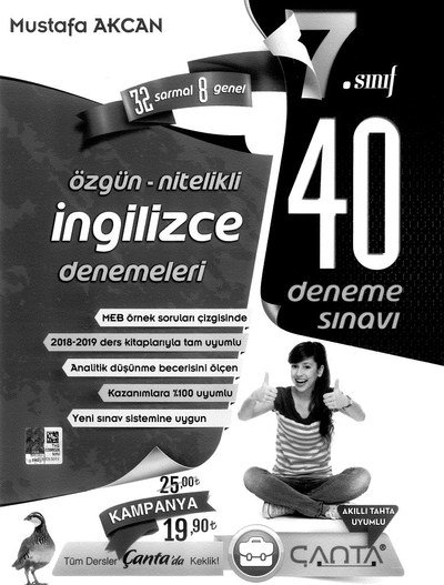 ÖZGÜN NİTELİKLİ İNGİLİZCE DENEMELERİ Limon Fotokopi