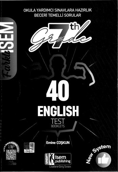 40 ENGLISH TEST BOOKLETS Limon Fotokopi