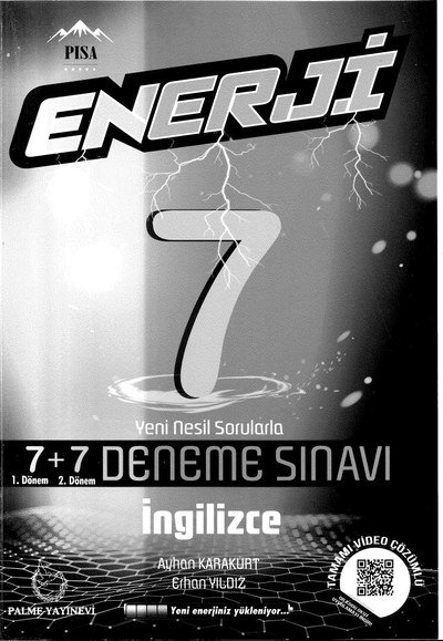 ENERJİ 7+7 DENEME SINAVI İNGİLİZCE