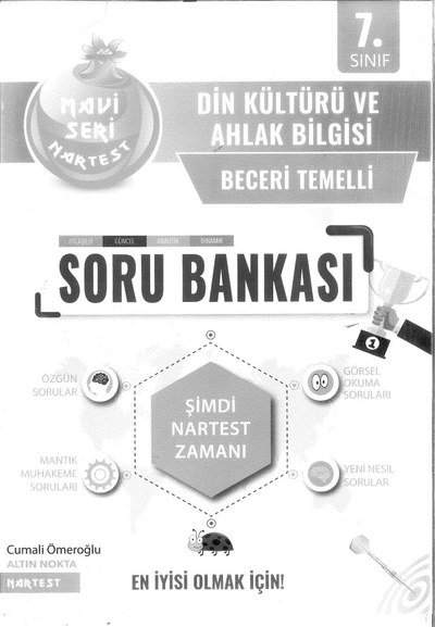 DİN KÜLTÜRÜ VE AHLAK BİLGİSİ BECERİ TEMELLİ SORU BANKASI Limon Fotokopi