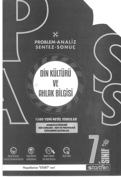 DİN KÜLTÜRÜ VE AHLAK BİLGİSİ %100 YENİ NESİL SORULAR Limon Fotokopi