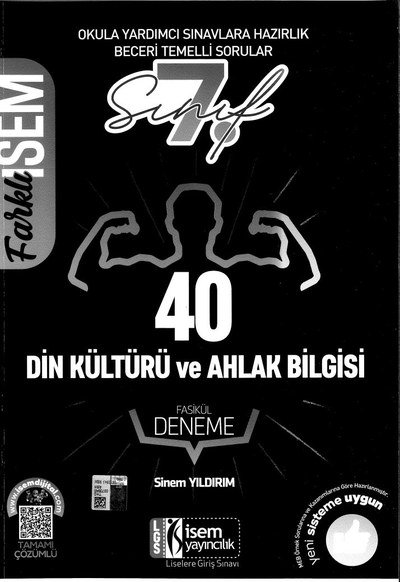 DİN KÜLTÜRÜ VE AHLAK BİLGİSİ FASİKÜL DENEME Limon Fotokopi