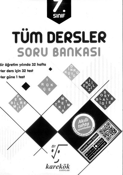 TÜM DERSLER SORU BANKASI Limon Fotokopi