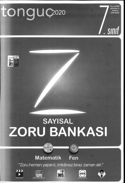 SAYISAL ZORU BANKASI Limon Fotokopi