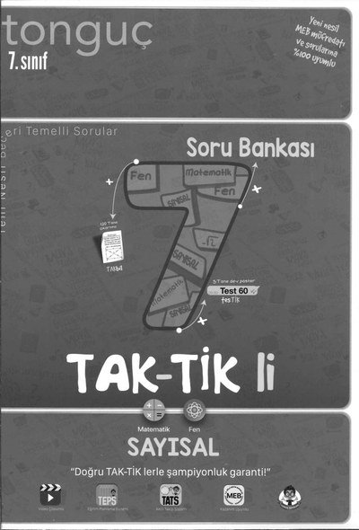 TAK-TİK'Lİ SAYISAL SORU BANKASI Limon Fotokopi