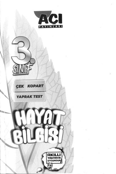 HAYAT BİLGİSİ Limon Fotokopi