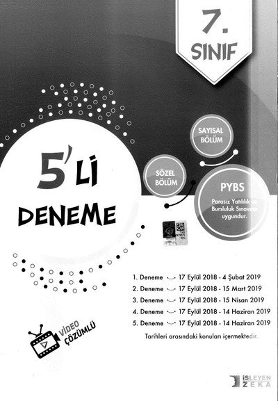 5'Lİ DENEME PYBS
