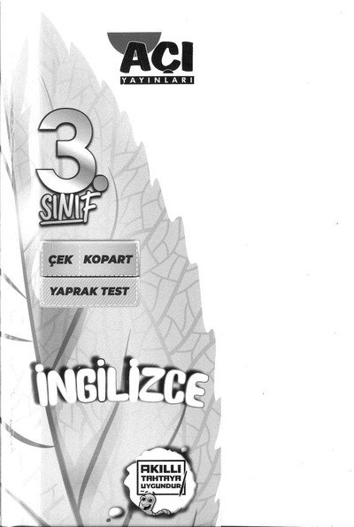 İNGİLİZCE Limon Fotokopi