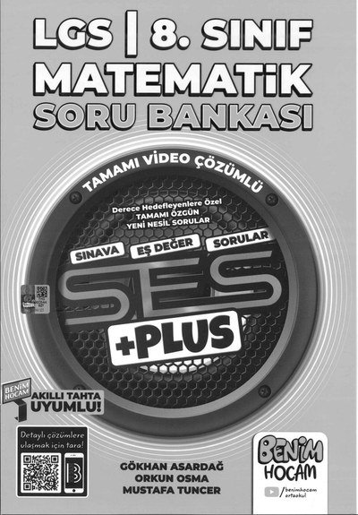 MATEMATİK SORU BANKASI SES+PLUS Limon Fotokopi