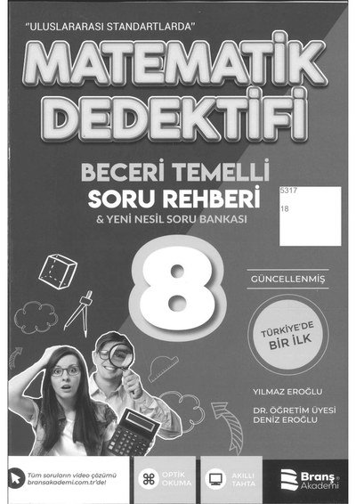 MATEMATİK DEDEKTİFİ BECERİ TEMELLİ SORU REHBERİ SORU BANKASI Limon Fotokopi