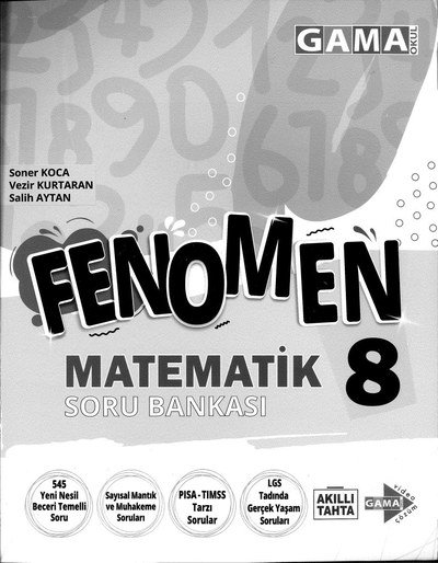 FENOMEN MATEMATİK SORU BANKASI
