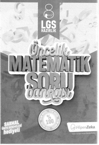 ÖNCELİK MATEMATİK SORU BANKASI Limon Fotokopi