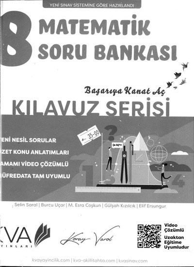 MATEMATİK SORU BANKASI KILAVUZ SERİSİ