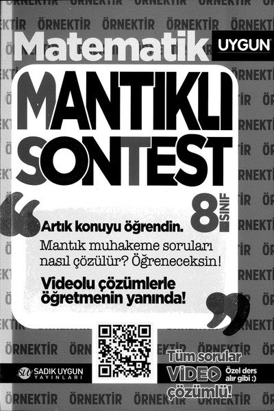 MATEMATİK MANTIKLI SONTEST Limon Fotokopi