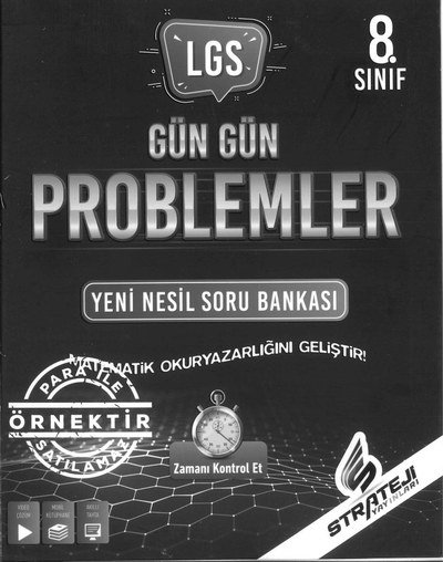 GÜN GÜN PROBLEMLER YENİ NESİL SORU BANKASI Limon Fotokopi