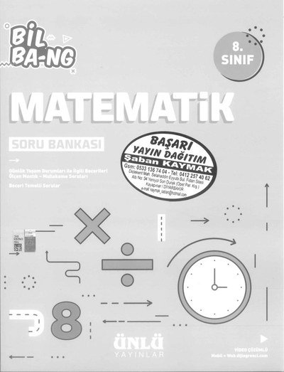 MATEMATİK BİL BA-NG SORU BANKASI Limon Fotokopi