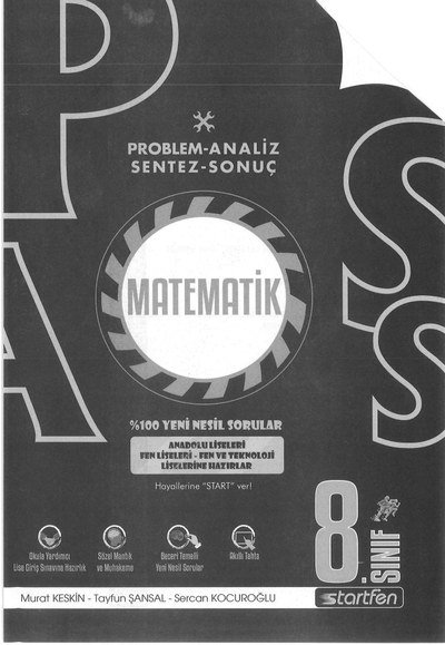 PROBLEM ANALİZ SENTEZ SONUÇ MATEMATİK