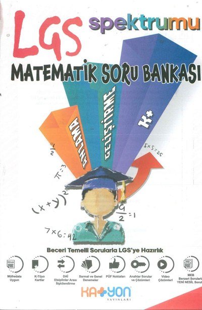 LGS SPREKTRUMU MATEMATİK SORU BANKASI