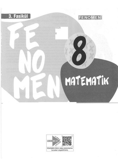 FENOMEN MATEMATİK SORU BANKASI 3. FASİKÜL Limon Fotokopi