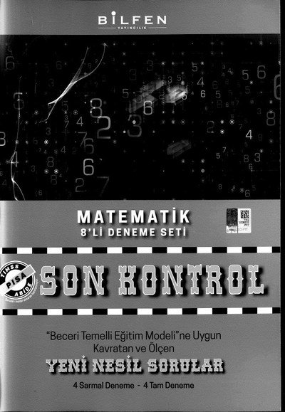 MATEMATİK 8'Lİ DENEME SETİ SON KONTROL Limon Fotokopi