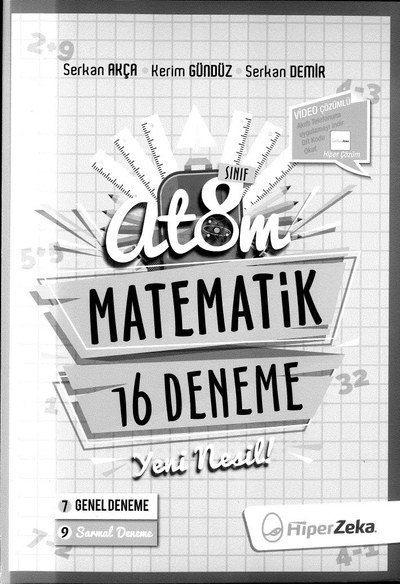 ATOM MATEMATİK 16 DENEME Limon Fotokopi