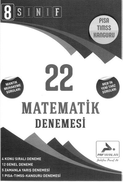 22 MATEMATİK DENEMESİ