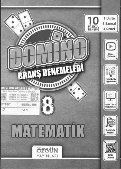 DOMİNO BRANŞ DENEMLERİ MATEMATİK
