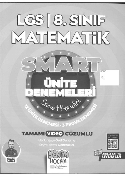 LGS MATEMATİK SMART ÜNİTE DENEMELERİ Limon Fotokopi